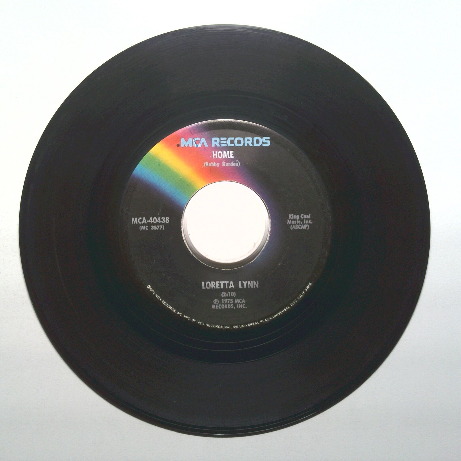 Loretta Lynn - Home; You Take Me To Heaven Every Night - Vinyl 45 RPM 7"