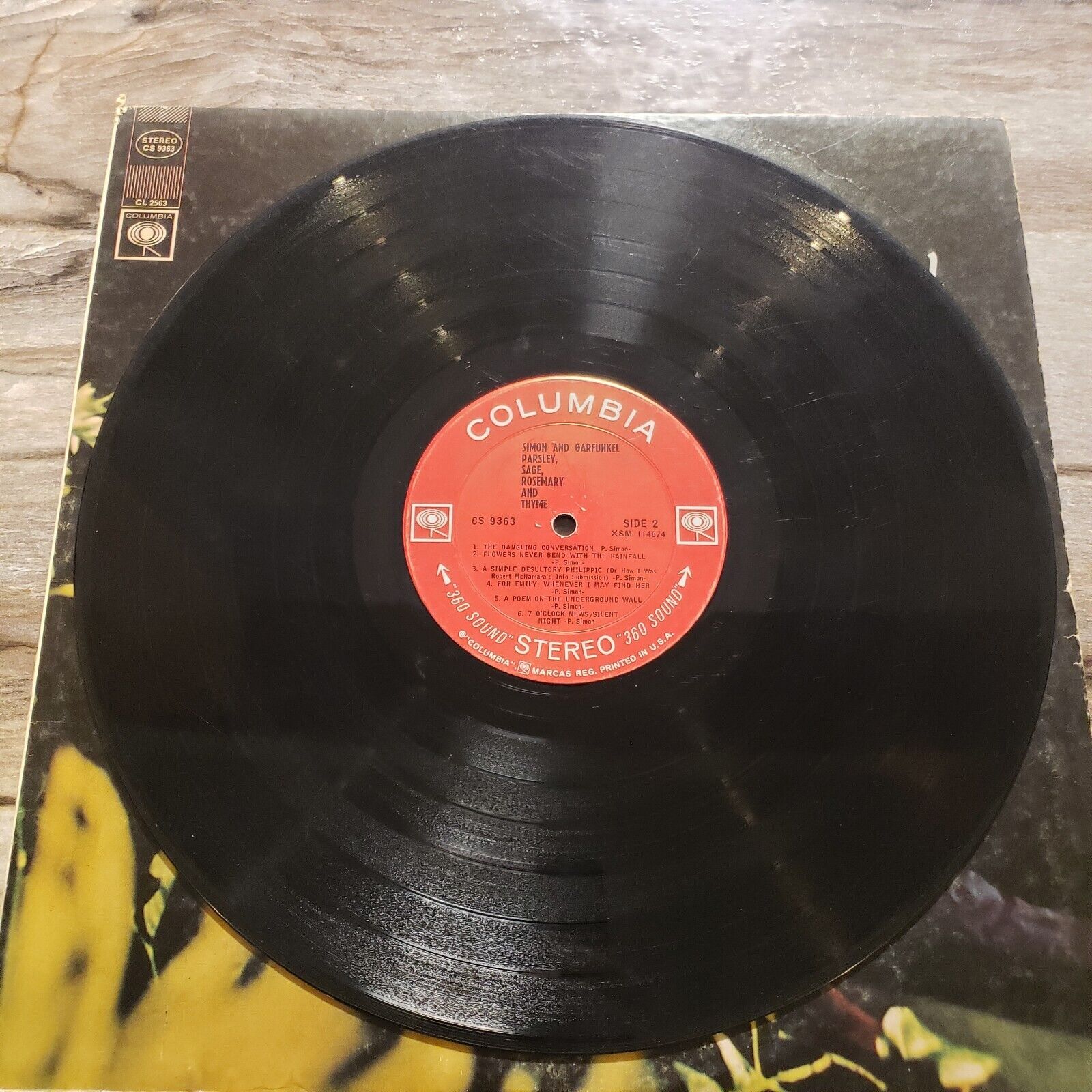 Simon And Garfunkel - Parsley, Sage, Rosemary And Thyme -  Vinyl Record LP