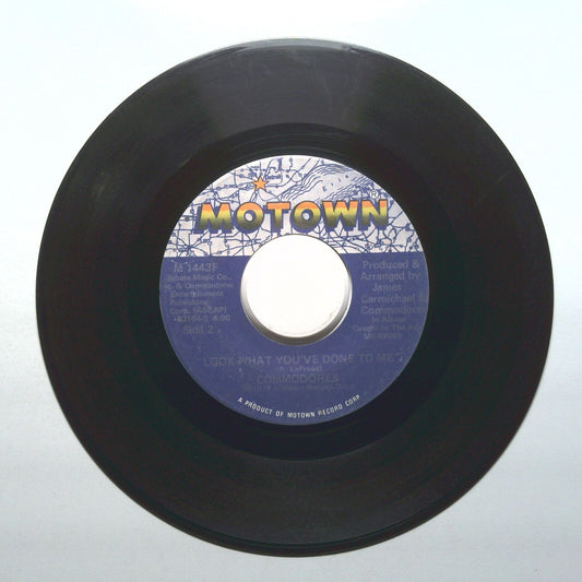 Commodores - Look What You've Done To Me; Three Times A Lady - Vinyl 45 RPM 7"