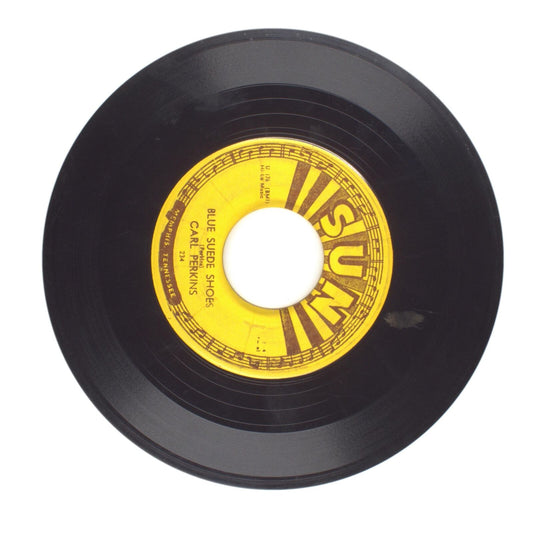 Carl Perkins - Blue Suede Shoes; Honey, Don't! - Vinyl Record 45 RPM 7"