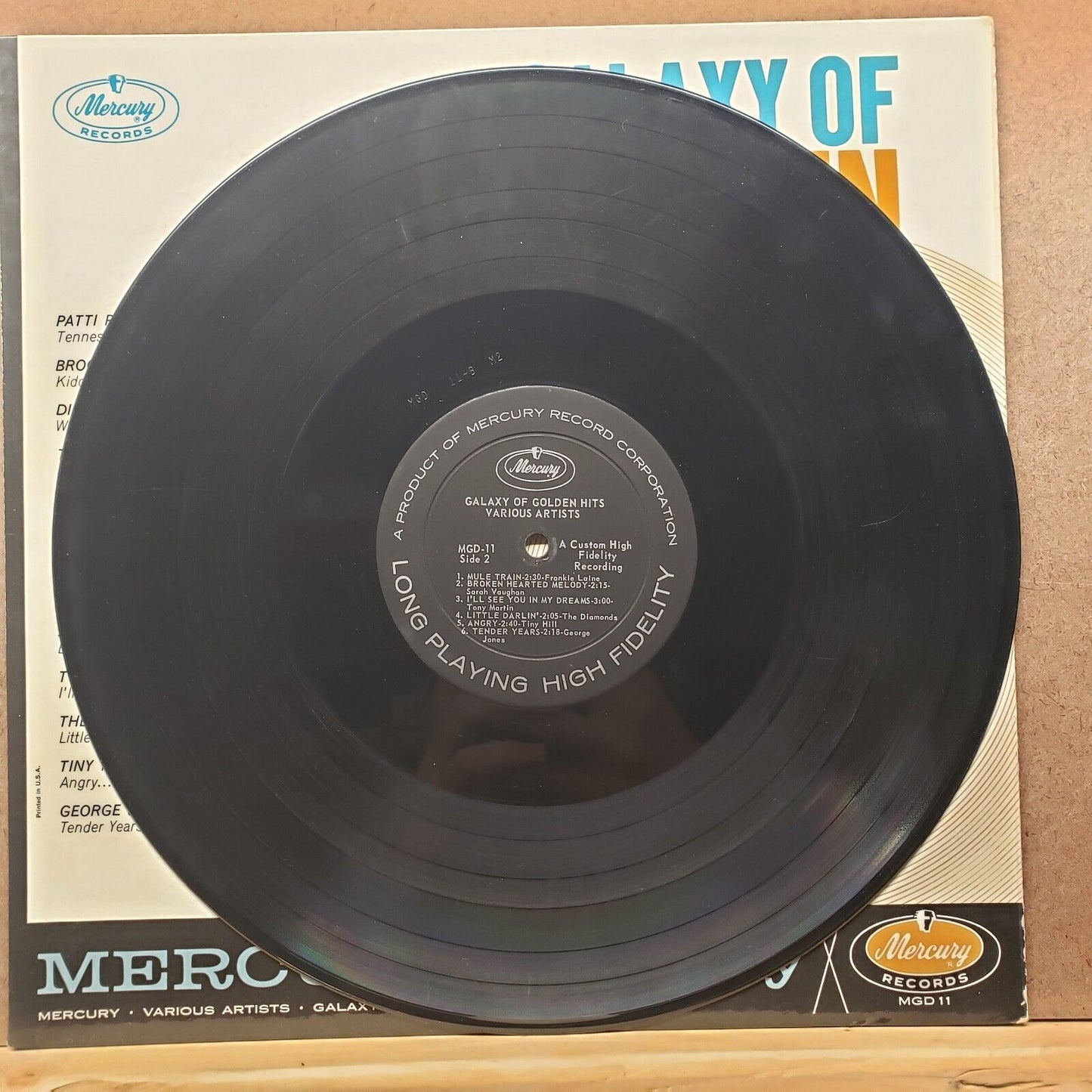 Galaxy Of Golden Hits - Mercury Records - MGD 11 - Vinyl Record LP