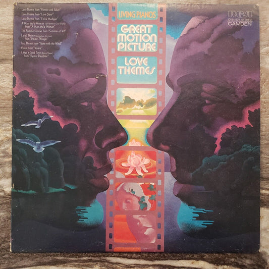 Living Pianos - Great Motion Picture Love Themes - CAS-2524 Vinyl Record LP