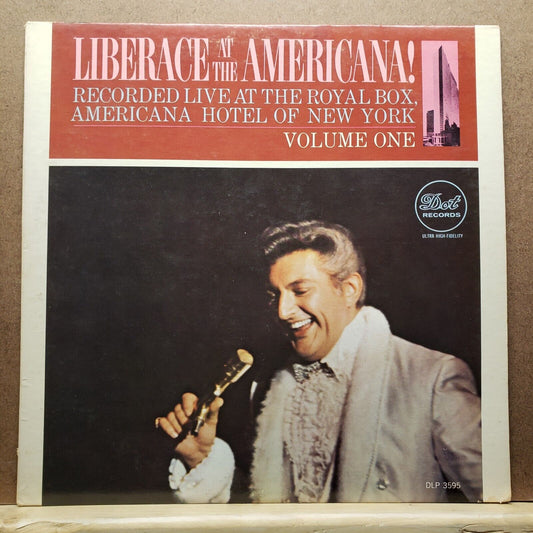Liberace At The Americana! Vol. 1 - DLP 3595 - Vinyl Record LP