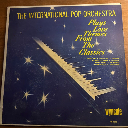 The International Pop Orchestra - Love Themes From The Classics- Vinyl Record LP
