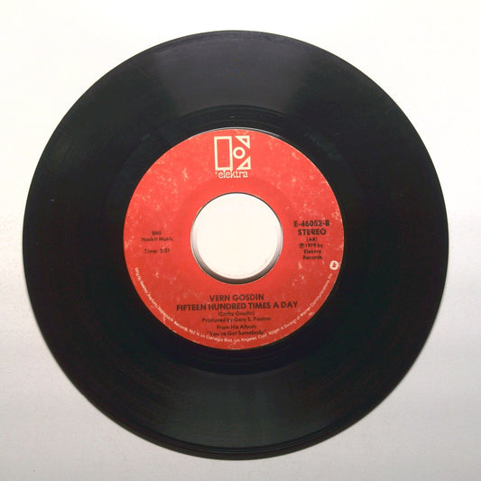 Vern Gosdin - Fifteen Hundred Times a Day; All I Want and Need Forever - 45 RPM