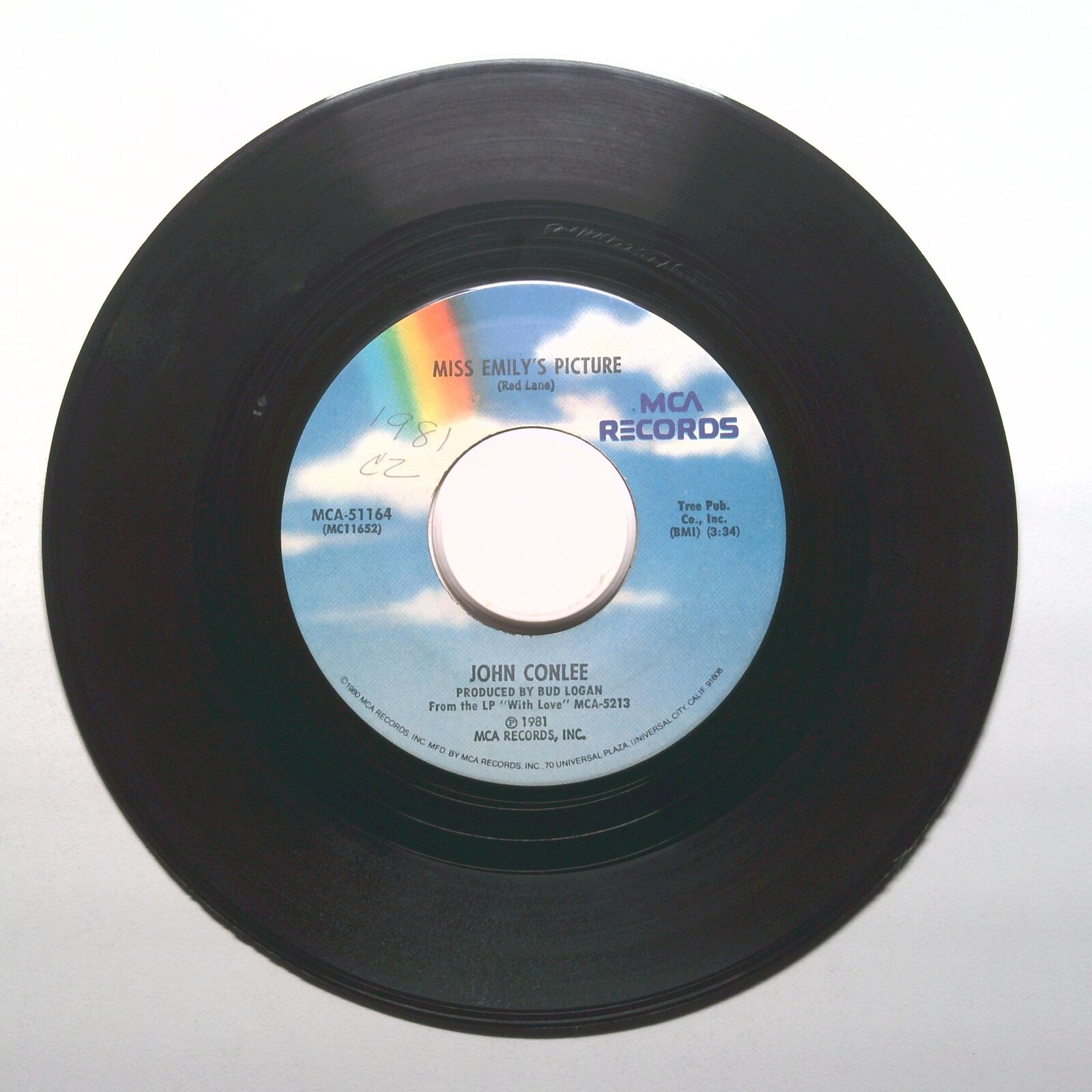 John Conlee - Love Is What You Need; Miss Emily's Picture - Vinyl 45 RPM 7"
