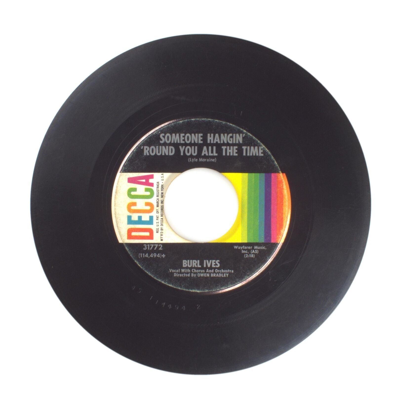 Burl Ives - Someone Hangin' 'Round You All The Time; On The Beach At Waikiki