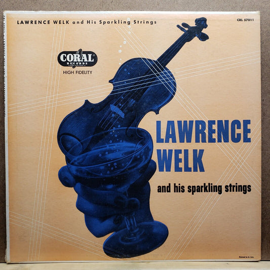 Lawrence Welk And His Sparkling Strings - CRL 57011 - Vinyl Record LP