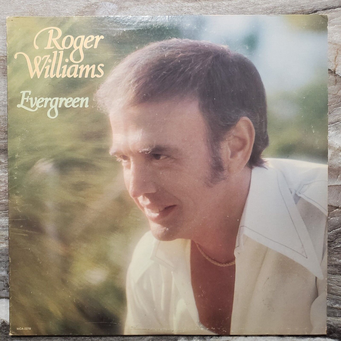 Roger Williams - Evergreen - 1976 MCA-2279 Vinyl Record LP