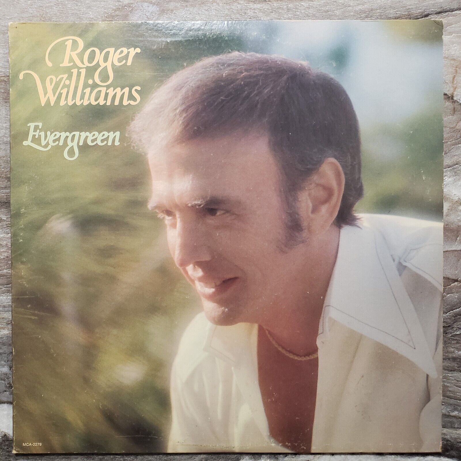 Roger Williams - Evergreen - 1976 MCA-2279 Vinyl Record LP