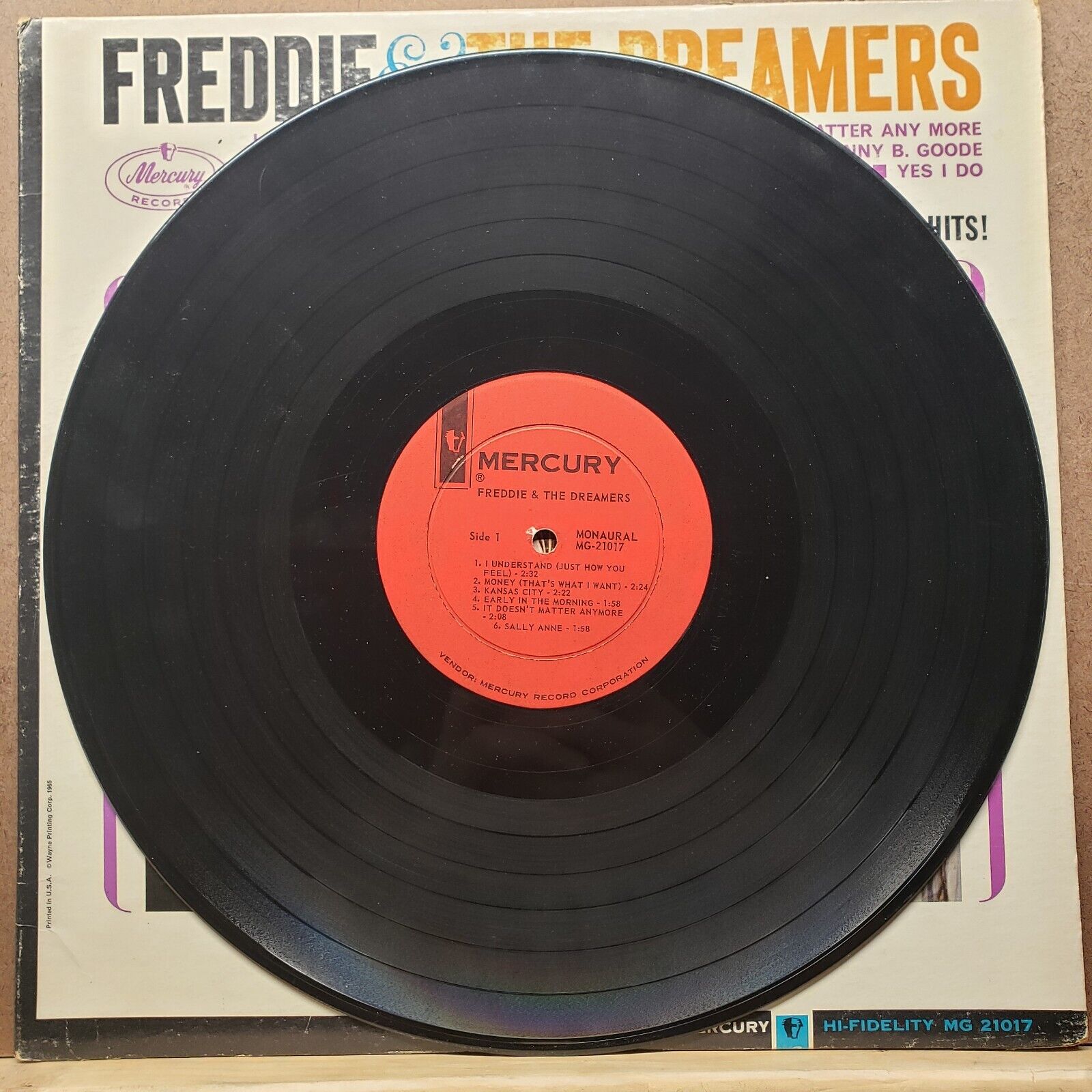 Freddie & The Dreamers - MG 21017 - Vinyl Record LP