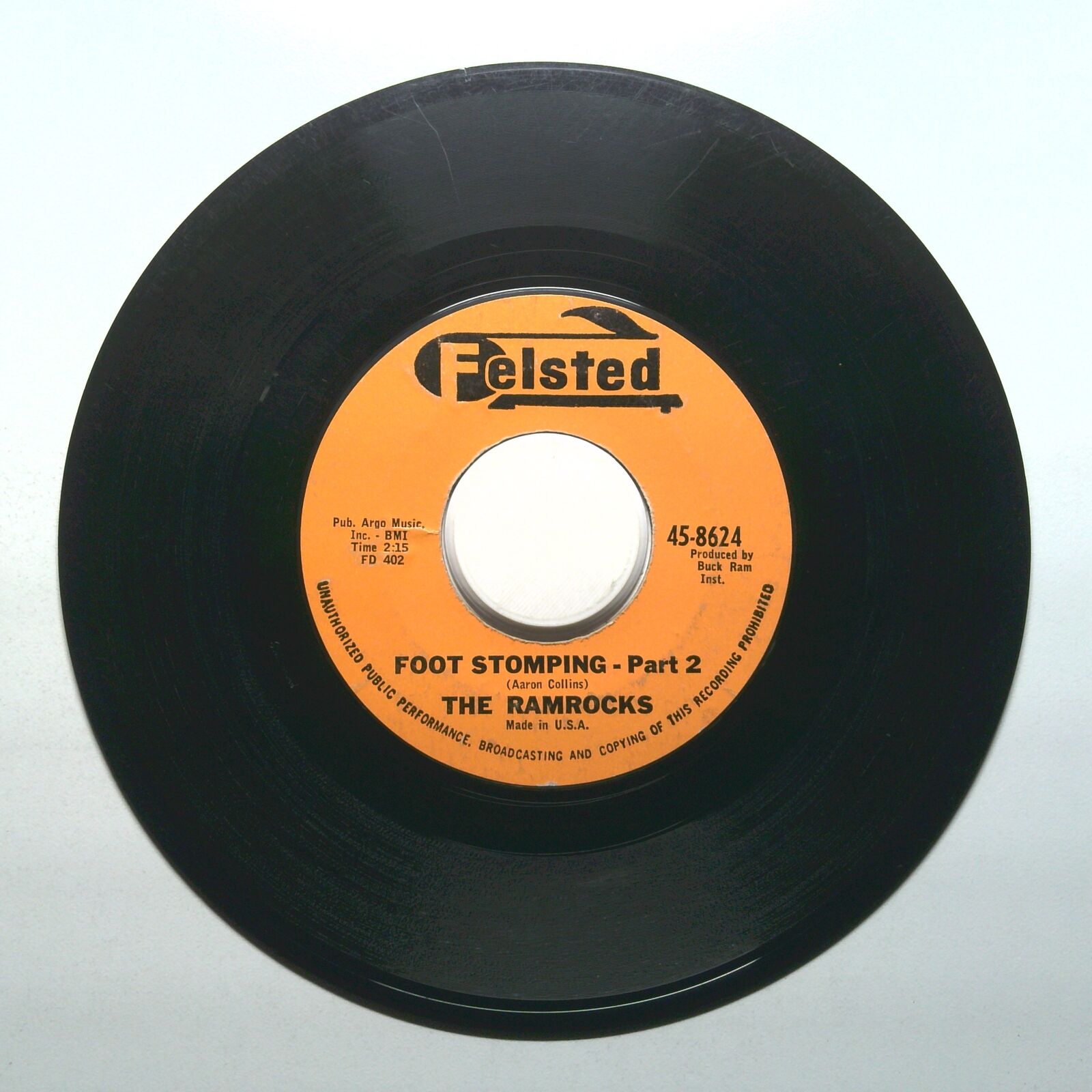 The Ramrocks, The Flares - Foot Stomping - VInyl 45 RPM 7"