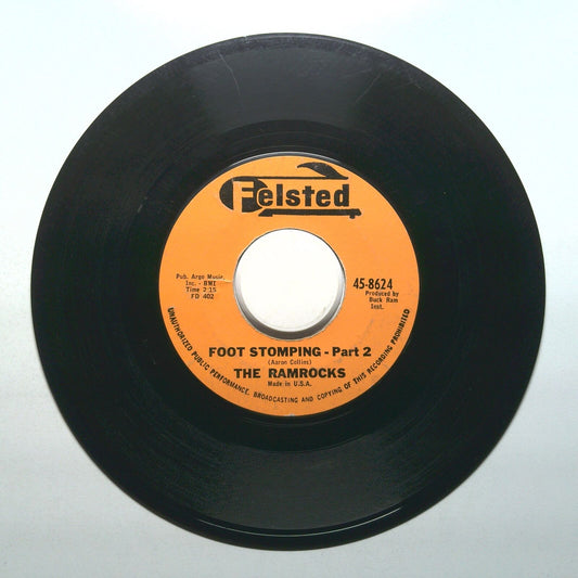 The Ramrocks, The Flares - Foot Stomping - VInyl 45 RPM 7"