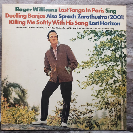 Roger Williams - Last Tano In Paris, Sing, Dueling Banjos - 1973 Vinyl Record LP