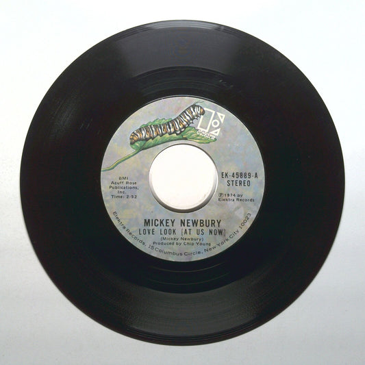 Mickey Newbury - Love Look; If I Could Be - Vinyl 45 RPM 7"
