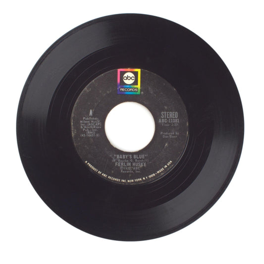 Ferlin Husky - Baby's Blue; One - Vinyl Record 45 RPM 7"