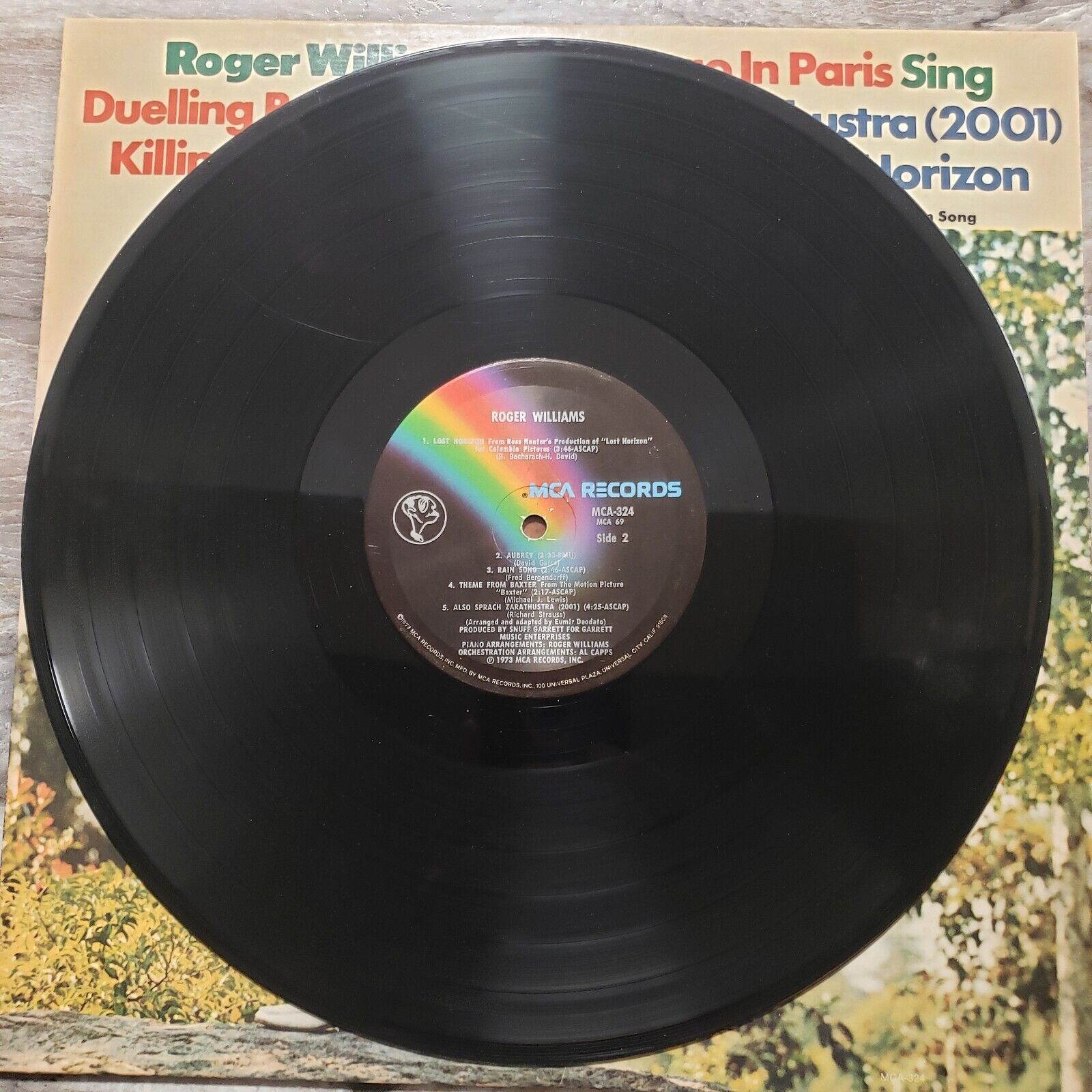 Roger Williams - Last Tano In Paris, Sing, Dueling Banjos - 1973 Vinyl Record LP