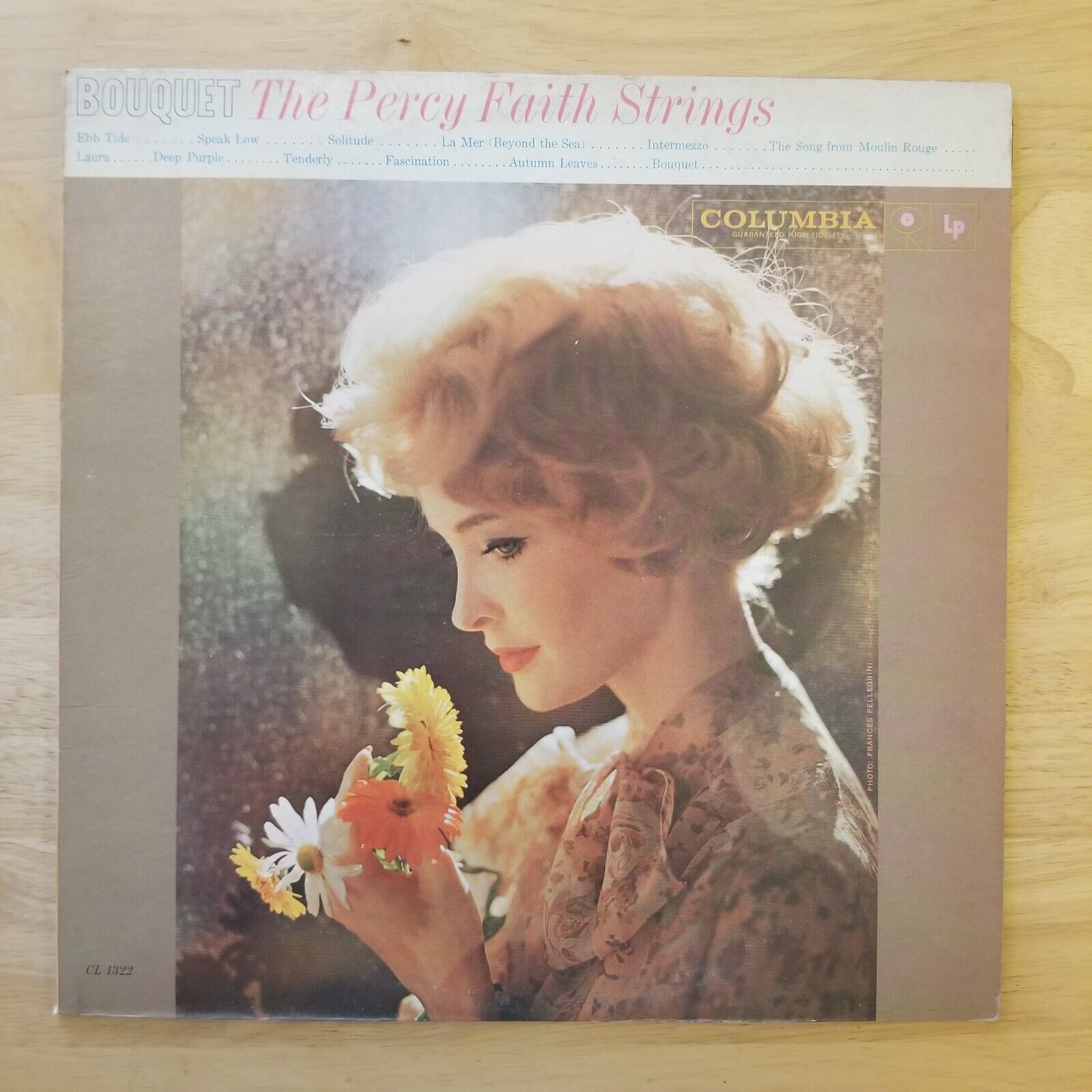 The Percy Faith Strings - Bouquet Of Love - CL-1681 Vinyl Record LP