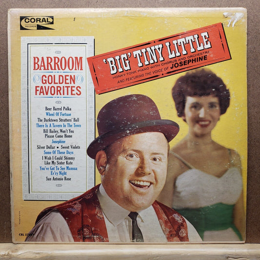 Big Tiny Little - Barroom Golden Favorites - CRL 57407 - Vinyl Record LP