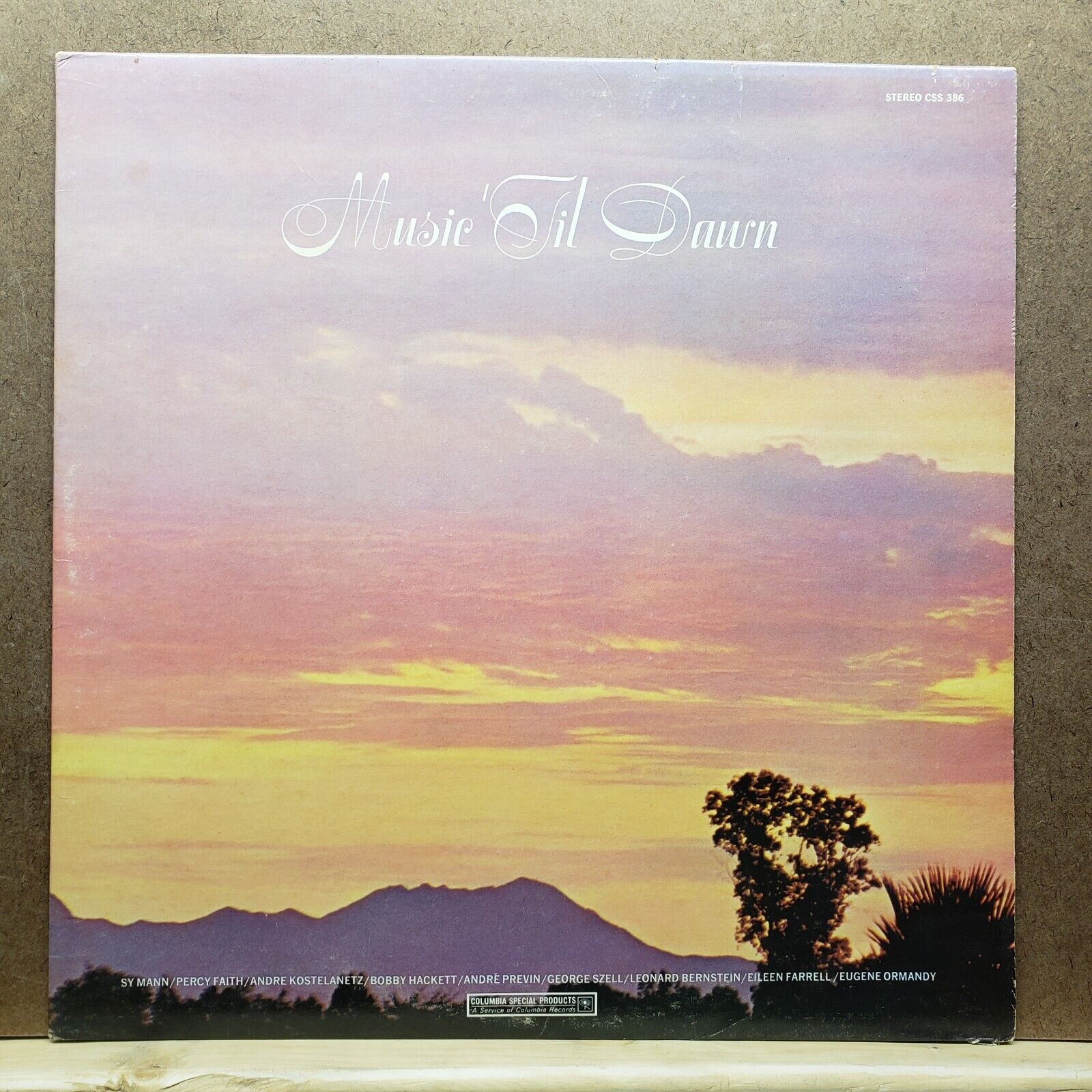 Music 'Til Dawn - CSS 386 - Vinyl Record LP