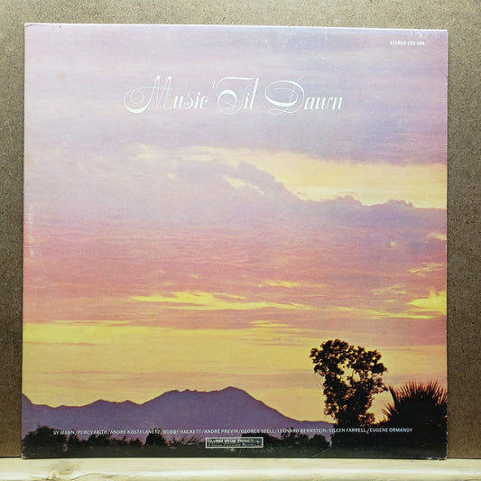 Music 'Til Dawn - CSS 386 - Vinyl Record LP