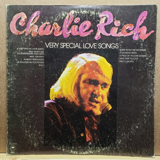 Charlie Rich - Very Special Love Songs - KE 32521 - Vinyl Record LP