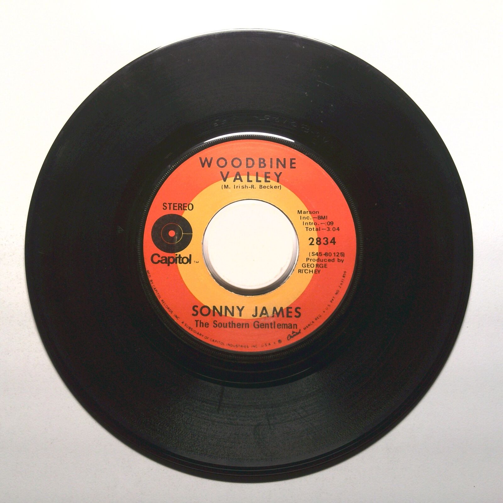 Sonny James - Don't Keep Me Hangin' On; Woodbine Valley - Vinyl Record 45 RPM 7"
