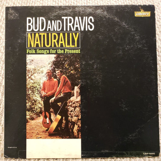 Bud And Travis- Naturally- Fold Songs For The Present- LRP-3295 Record Vinyl LP