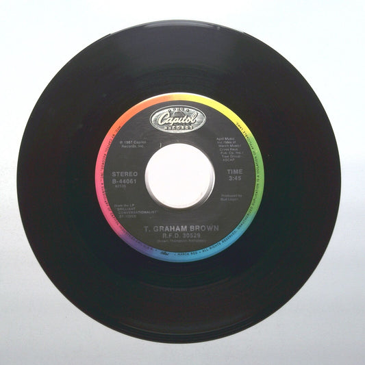 T. Graham Brown - R.F.D. 30529; She Couldn't Love Me Anymore - Vinyl 45 RPM 7"