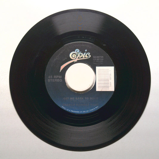Charlie Daniels Band - Get Me Back to Dixie; Midnight Train - Vinyl 45 RPM 7"
