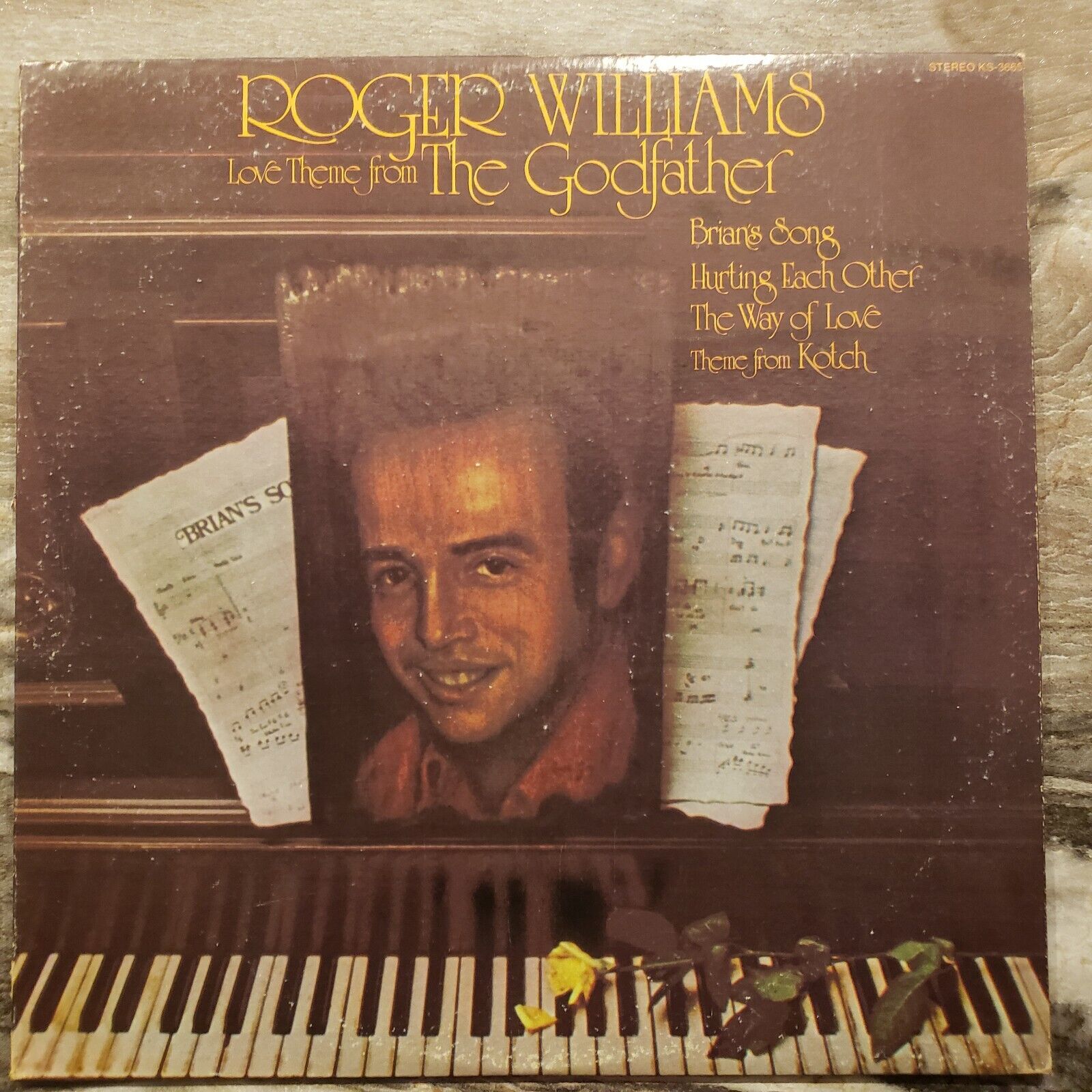 Roger Williams - Love Theme From The Godfather- 1972 KS-3665 Vinyl Record LP