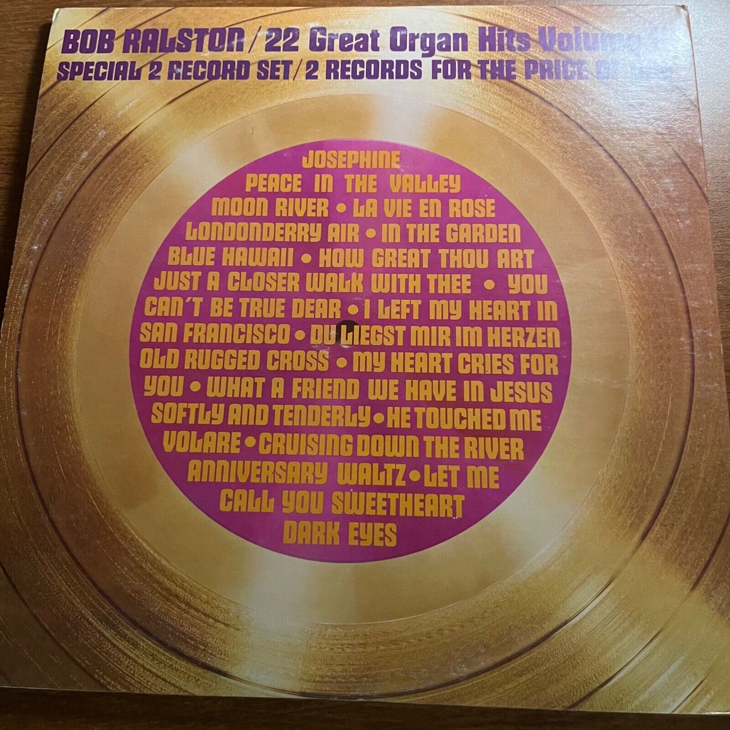 Bob Ralston - 22 Great Organ Hits (vol. II) - R 7021 - Vinyl Record LP