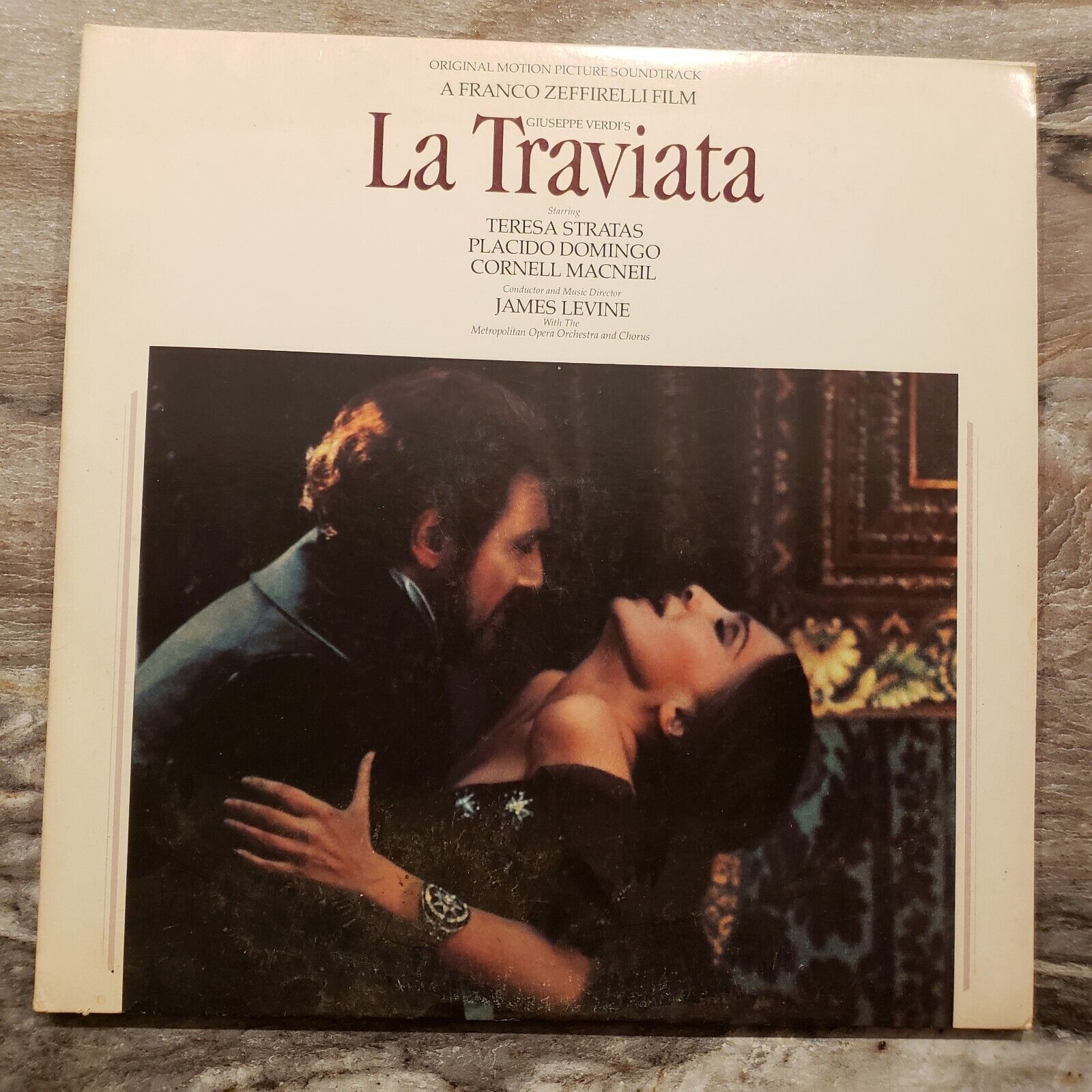 La Traviata - Original Motion Picture Soundtrack - 1983 Vinyl Record LP