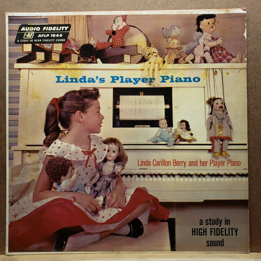 Linda Carillon Berry - Linda's Player Piano - AFLP 1846 - Vinyl Record LP