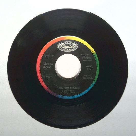 Don Williams - Senorita; Send Her Roses - Vinyl 45 RPM 7"