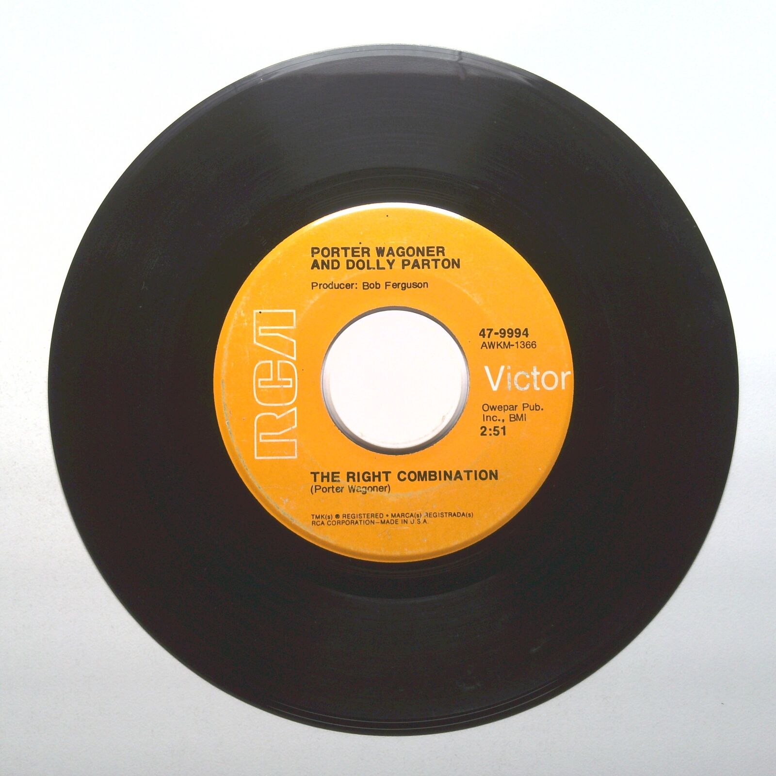 Porter Wagoner, Dolly Parton - The Pain Of Loving You; The Right Combination