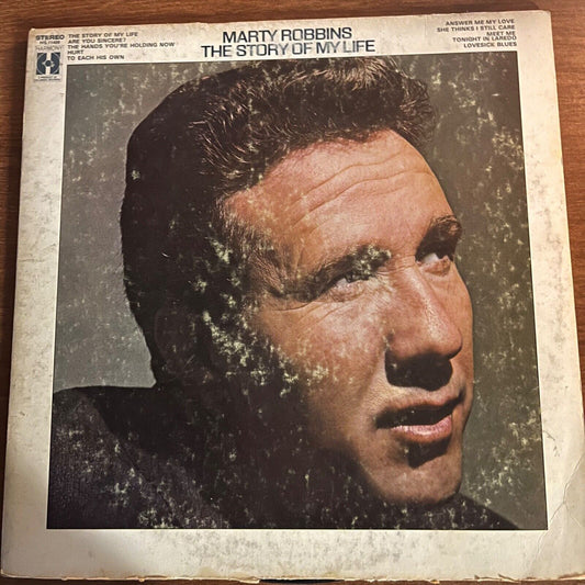 Marty Robbins - The Story Of My Life - HS 11409 - Vinyl Record LP