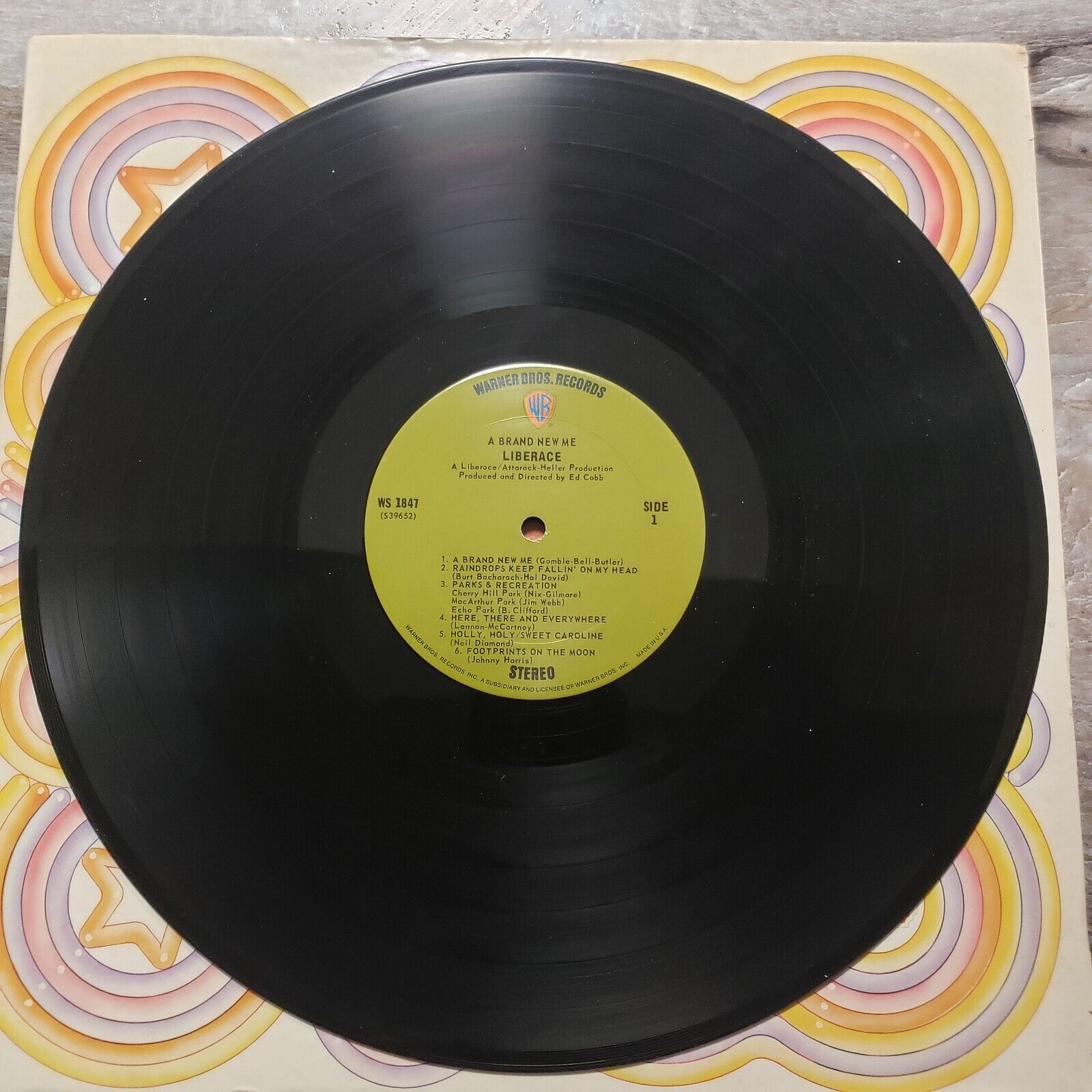 Liberace - A Brand New Me - WS 1847 Vinyl Record LP