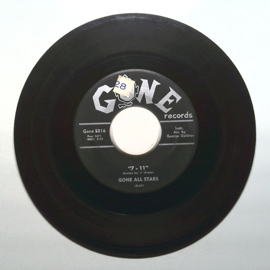 Gone All Stars - 7-11; Down Yonder Rock - Vinyl 45 RPM 7"