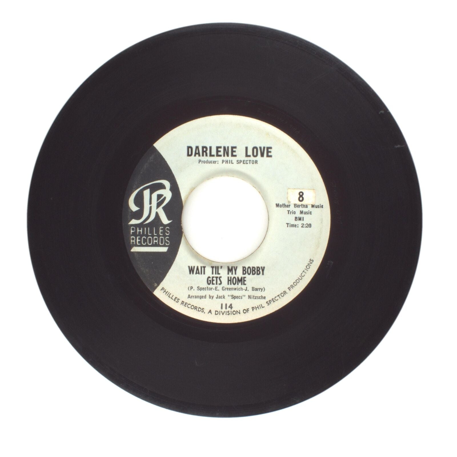 Darlene Love - Take It From Me; Wait 'Til My Bobby Gets Home - Vinyl 45 RPM 7"
