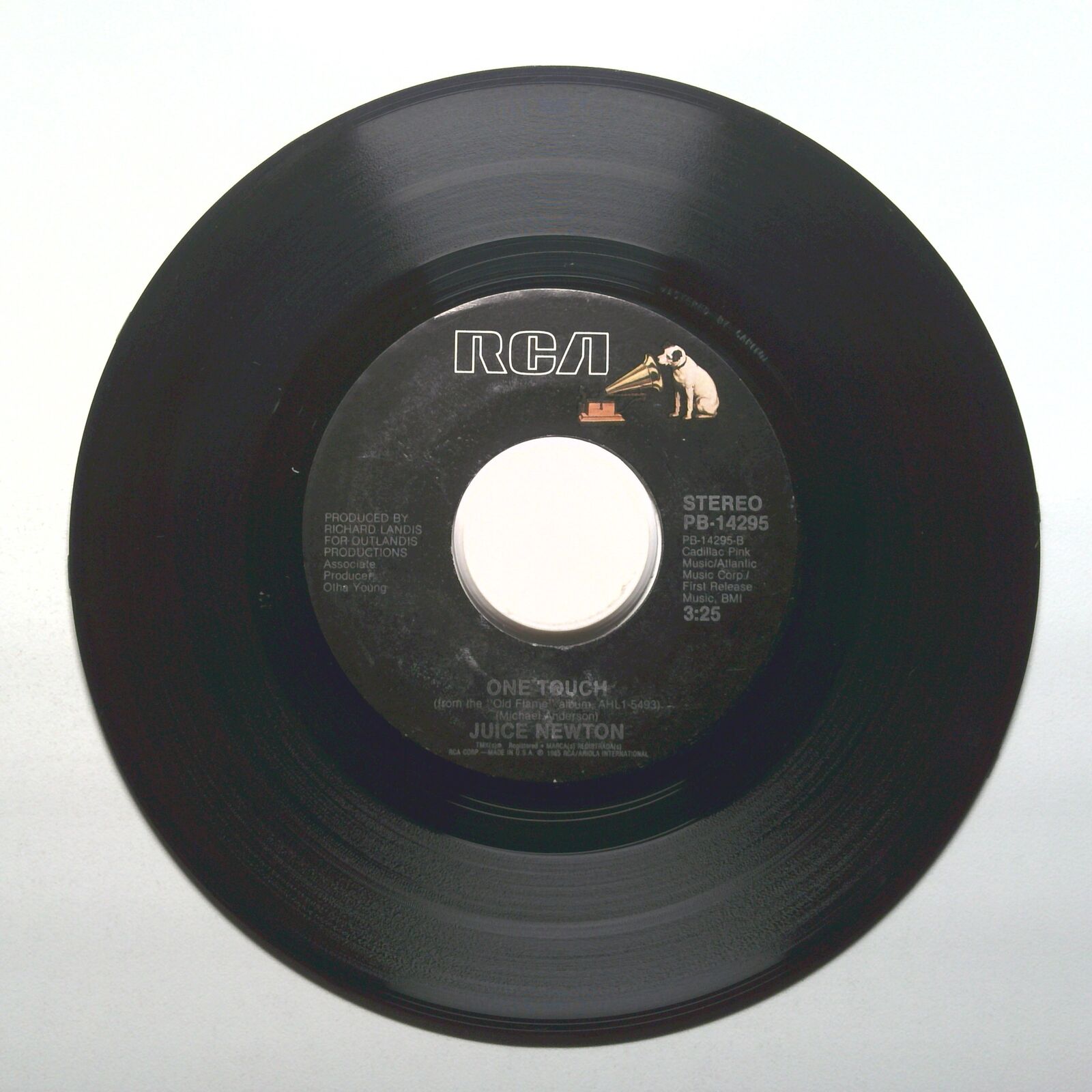Juice Newton - One Touch; Old Flame - Vinyl 45 RPM 7"