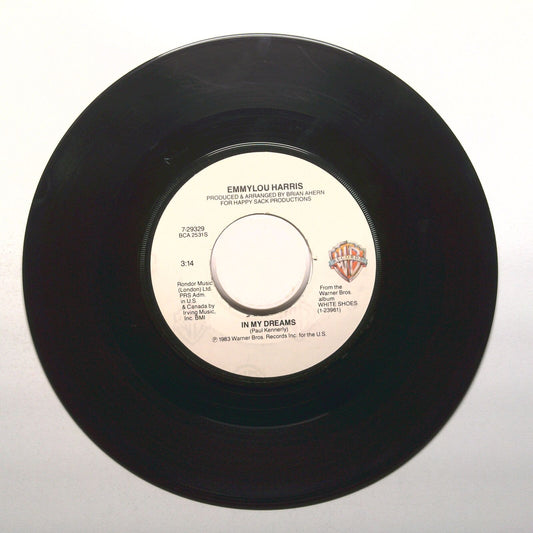 Emmylou Harris - In My Dreams; Like an Old Fashioned Waltz - Vinyl 45 RPM 7"