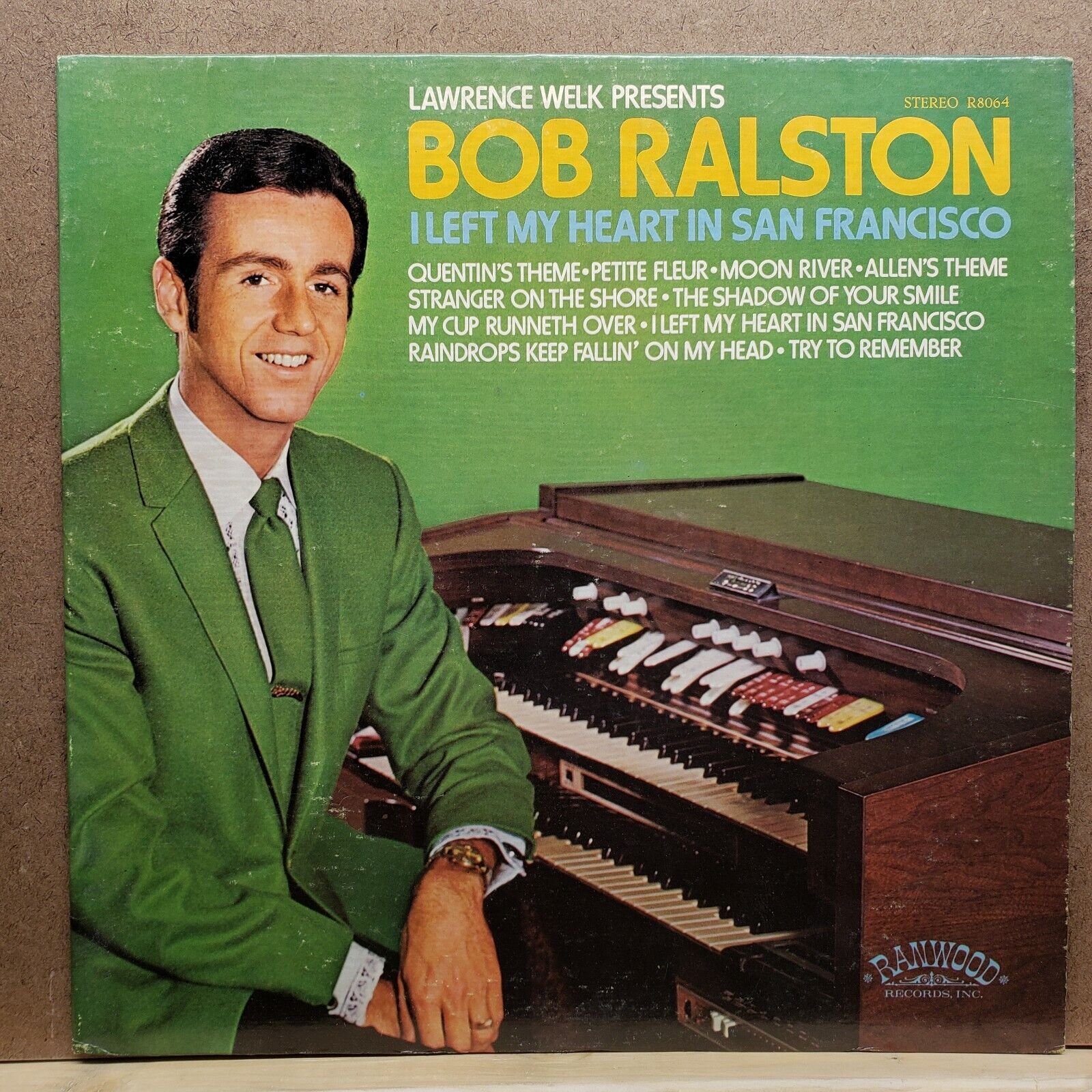 Bob Ralston - I Left My Heart In San Fransisco - RLP 8064 - Vinyl Record LP