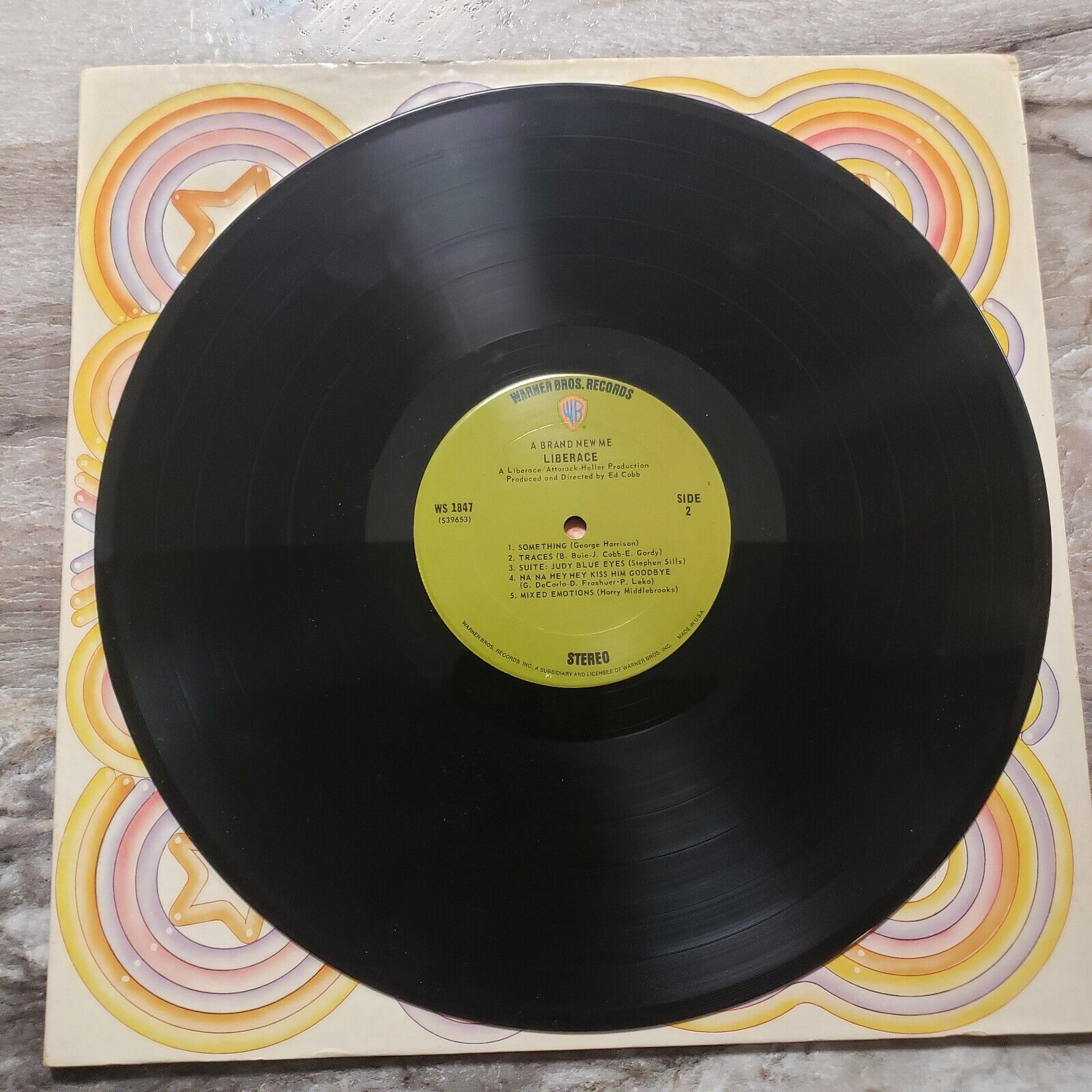 Liberace - A Brand New Me - WS 1847 Vinyl Record LP