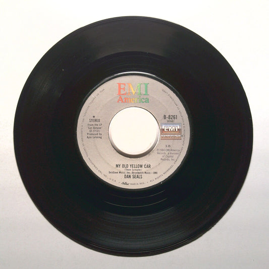 Dan Seals - My Old Yellow Car; Oh These Nights - Vinyl Record 45 RPM 7"