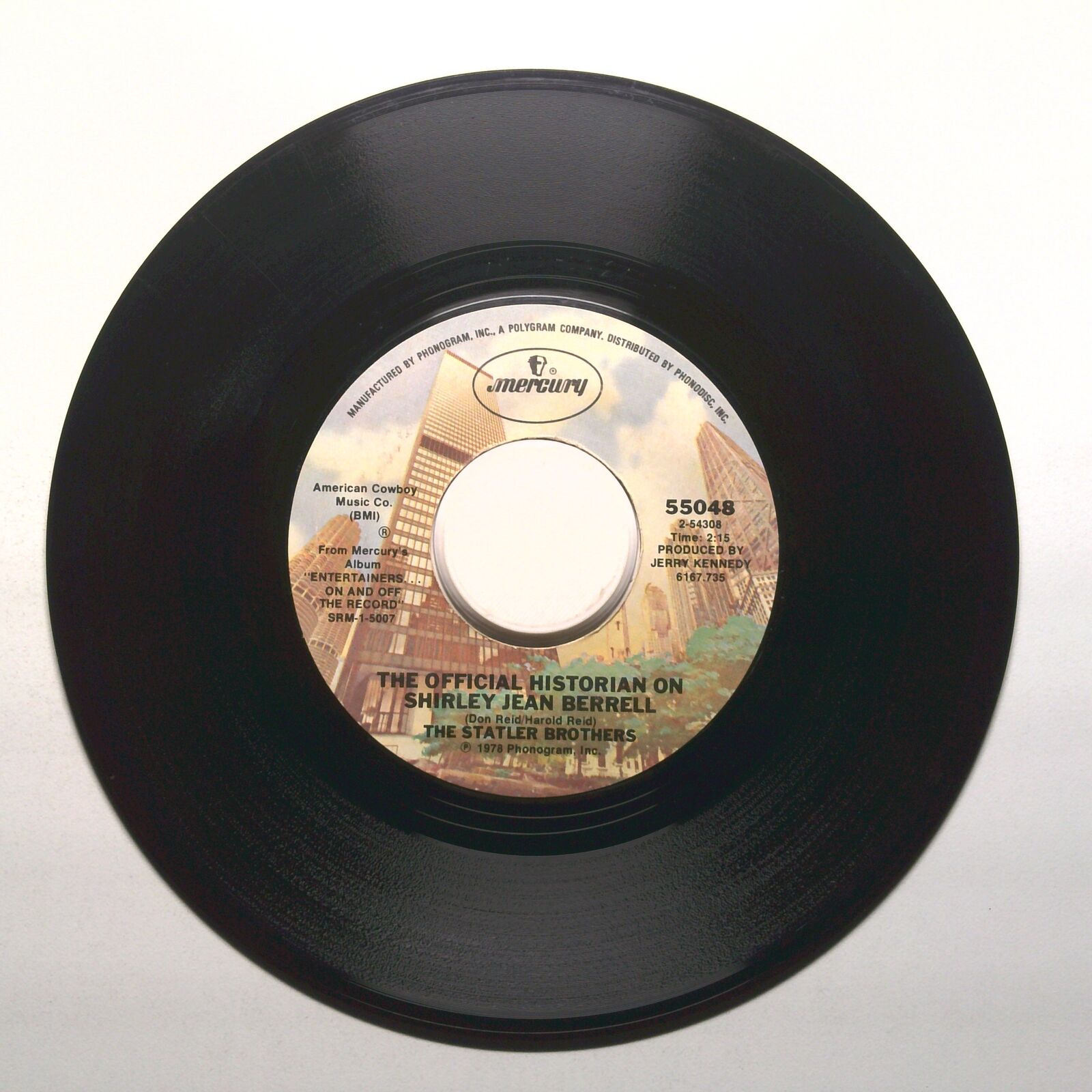 The Statler Brothers - The Best That I Can Do; The Official Historian on Shirley