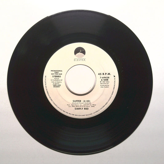 Simply Red - Suffer - Promo - Vinyl Record 45 RPM 7"