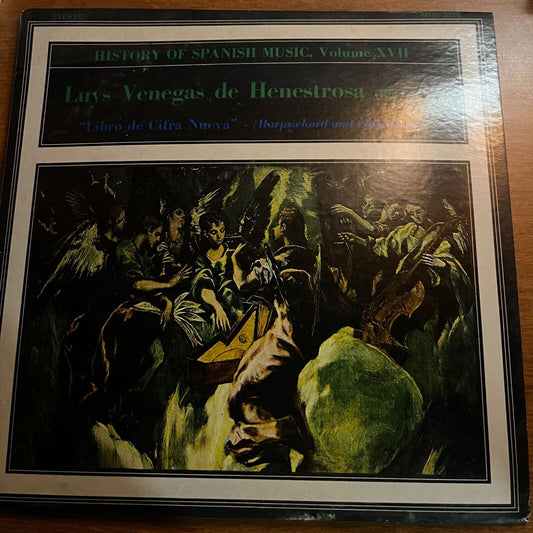 Musical Heritage Society - History of Spanish Music - MHS 3315 - Vinyl Record LP