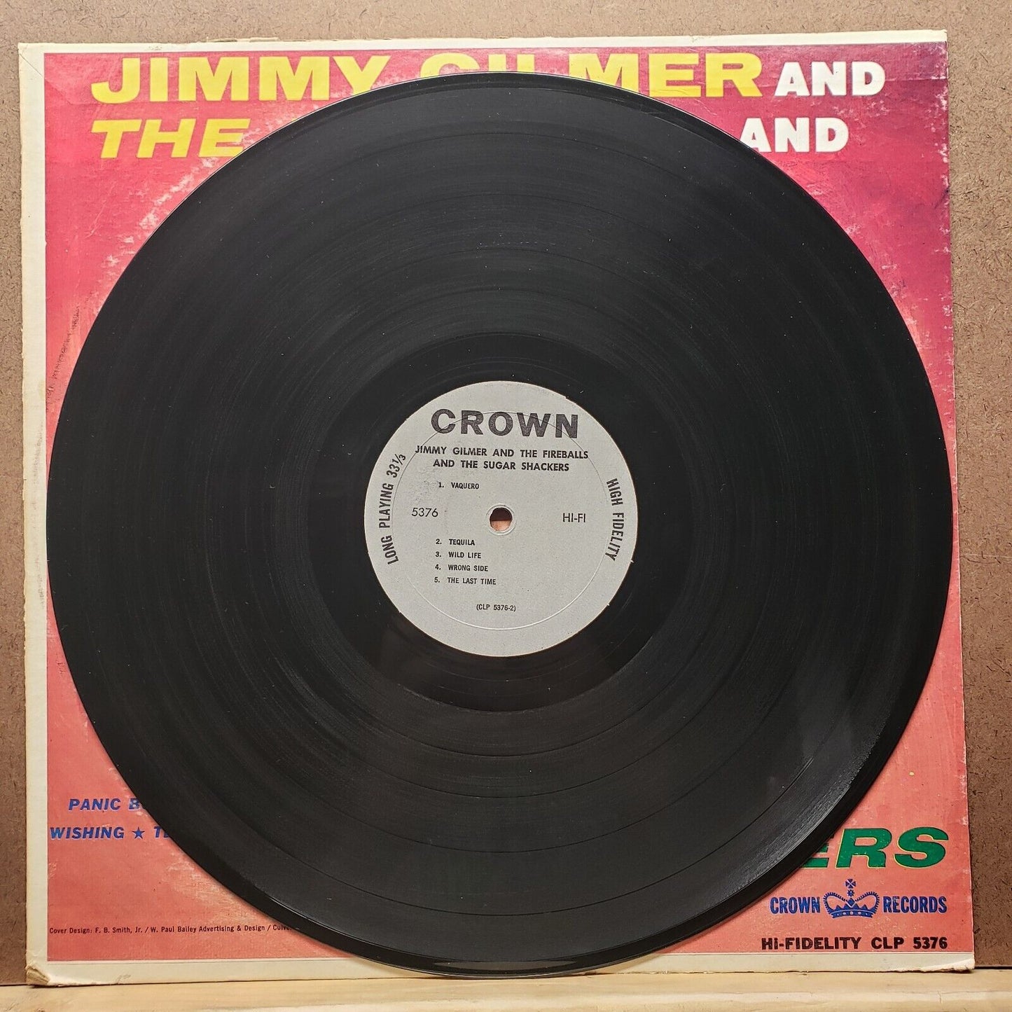 Jimmy Gilmer And The Fireballs And The Sugar Shackers - 5376 - Vinyl Record LP