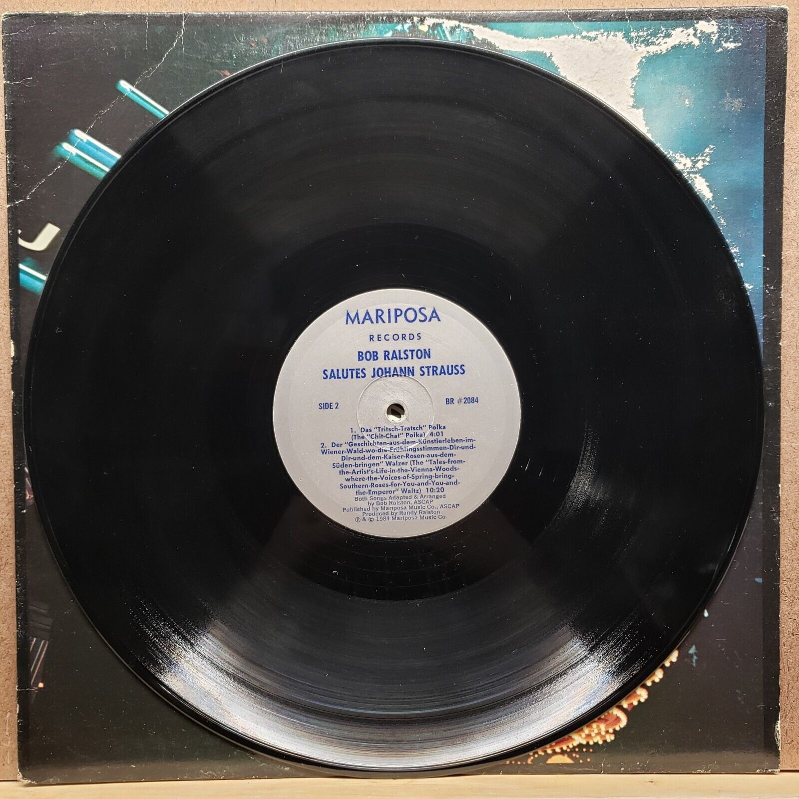 Bob Ralston Salutes Johann Strauss - 1984 - Vinyl Record LP